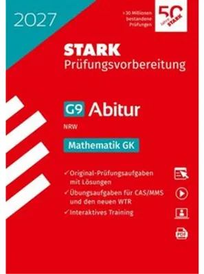 Obrázek produktu pro STARK Mathematik GK - Abitur 2027 NRW - Prüfungsvorbereitung