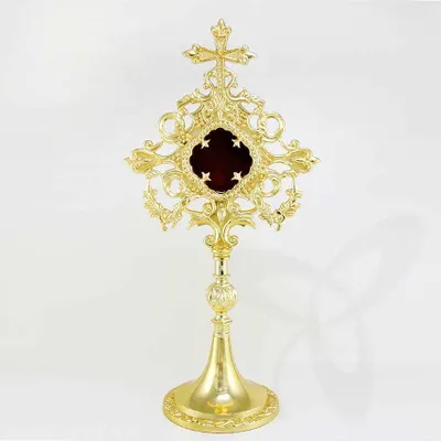 Produktbild von 2681 Reliquiar Reliquie Monstranz Für Klosterarbeit, Hausaltar 34cm