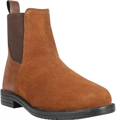 Produktbild von Hy - Damen Jodhpur-Reitstiefeletten "Wheston", Wildleder BZ5344 (39,5 EU) (Braun)