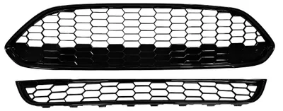Produktbild von Kühlergrill-Gitter schwarz glänzend für Ford Fiesta 2013-2017 Facelift
