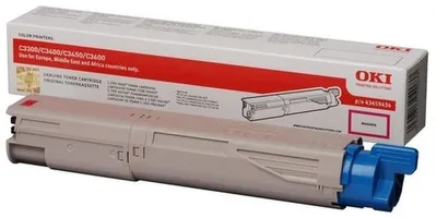 Obrázok produktu pre OKI 43459434, 1500 strany, Purpurová, 1 kusov