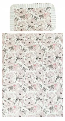 Produktbild von Belbi Kinder Bettwäsche Set Baumwolle 100x135 cm mit Rüsche
