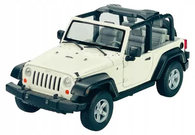 Produktbild von Welly 2007 Jeep Wrangler weiß Metallmodell 1:24