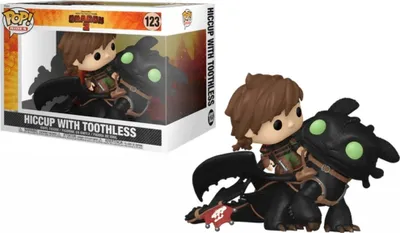 Produktbild von Dragon 2 - Hiccup with Toothless 123 Funko Pop! Rides