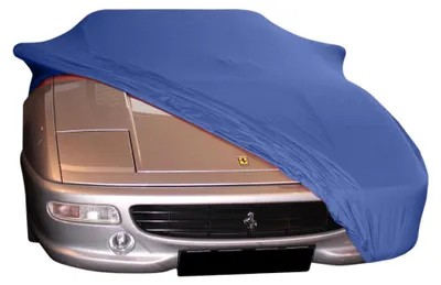 Image de Housse de voiture intérieure adaptée à Ferrari F355 Bleu NEU Bâche de