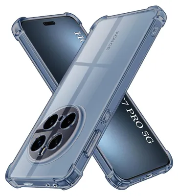 Obrázok produktu pre Techsuit - Shockproof Clear Silicone obal pre Honor Magic7 Pro – dymovo čierny