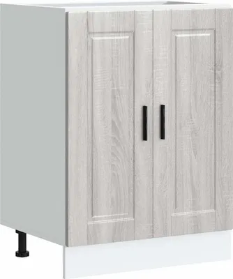 Obrázek produktu pro vidaXL Spodní kuchyňská linka Porto Grey Sonoma materiál na bázi dřeva
