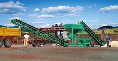 Produktbild von Kibri 38606 - H0 Deko-Set Förderbänder und Schüttsilo - Neu