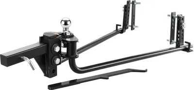 Zdjęcie produktu dla Hak Holowniczy Vevor 453 Kg Dyszel 50 Mm Kula 58 7 Mm System Stabilności