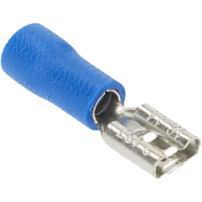Produktbild von Kfz Flachsteckhülsen blau 4,8 mm