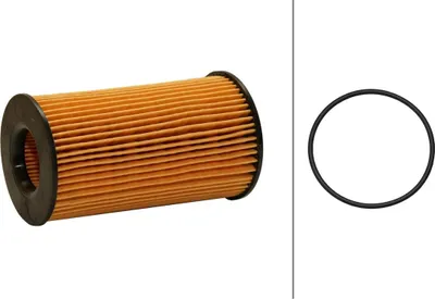 Produktbild von Ölfilter-Einsatz Ø 57 mm HELLA IAM-Expertise passend für u.a. OPEL ASTRA