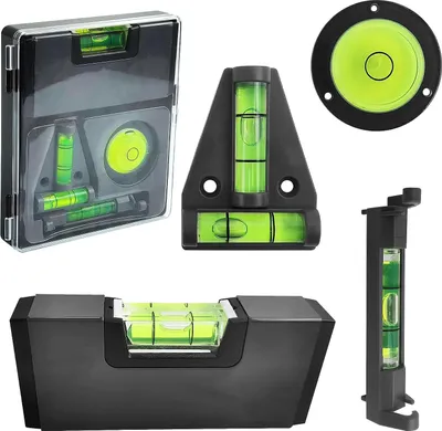 Produktbild von Professionelles Magnetisches Wasserpas Set - 4 Stück für Camper und Outdoor