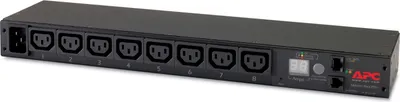 Produktbild von APC Rack PDU - Stromverteilung mit Messfunktion - AP7821B - 1U, 208/230V, 8 Ausgänge C13, IEC C20
