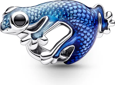 Immagine prodotto di Pandora Charm 792701C01 Geco blu metallizzato