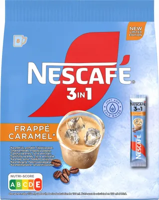 Obrázok produktu pre Nescafé 3 v 1 Frappe instantná káva, 8 vrecúšok