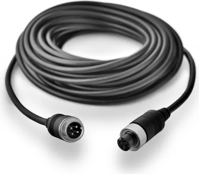 Produktbild von Carmedien 10 Meter Rückfahrkamera Verlängerungskabel Anschlusskabel Kabel Rückfahrcamera 12 - 24 Volt