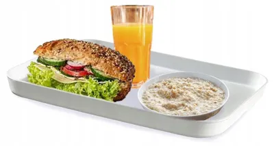 Zdjęcie produktu dla Taca Curver Essentials biała dwustronna do serwowania