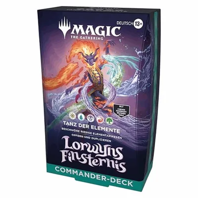 Produktbild von Magic: The Gathering - Lorwyns Finsternis Commander Deck Tanz der Elemente - DE