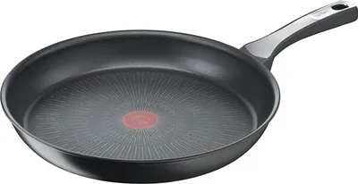 Produktbild von Tefal G25908 Bratpfanne 32 cm mit kratzfester Titanium Antihaft-Beschichtung Thermo-Signal geeignet für alle Herdarten, auch für Induktionsherde schwarz