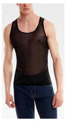 Produktbild von Herren Muskelshirt Tank Top Transparent
