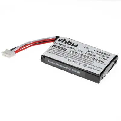 Immagine prodotto di Batteria di ricambio per JBL JN151PH13849, PR-652954 per altoparlanti (2200 mAh, 3,7 V, polimeri di litio)