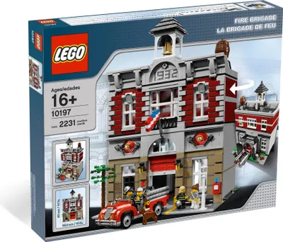 Produktbild von LEGO Advanced Models  10197 - Feuerwache