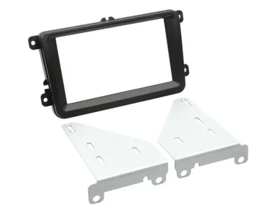 Obrázek produktu pro Panel rádia 2-DIN Seat / Škoda / VW černý