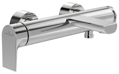 Obrázok produktu pre V&B LIBERTY nástenná jednopáková vaňová batéria, 307x95x208mm chróm TVT10700100061