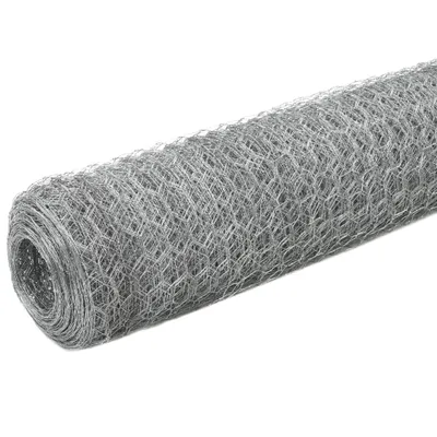 Obrázek produktu pro vidaXL Drátěný plot z pozinkované oceli 25x1,2 m stříbrný
