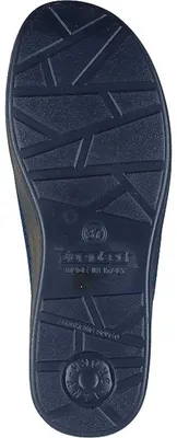 Produktbild von Fly Flot Damen Pantoffel Hausschuh Mesh Keilabsatz 320306, Größe:41 EU, Farbe:Blau