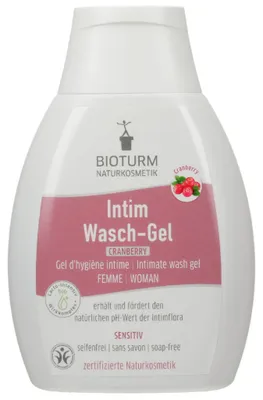 Produktbild von BIOTURM Intim Wasch-Gel Cranberry Nr.91 250ml PZN 11594155