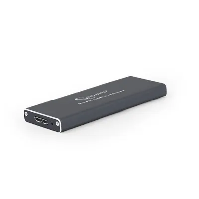Produktbild von Gembird EE2280-U3C-01 Speicherlaufwerksgehäuse SSD-Gehäuse Schwarz M.2