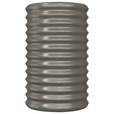 Produktbild von "2026 Aktion"Pflanzkübel/Garten-Hochbeet - CLORIS - Pflanzkasten - Verzinkter Stahl 40x40x68 cm Grau - DEMöbel3713990