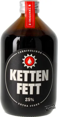 Produktbild von Kettenfett Lakritz-Likör 0,5l, alc. 25 Vol.-%