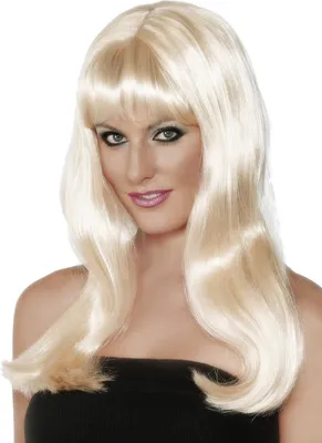 Produktbild von Langhaarperücke blond - Kostüm Faschingsperücke