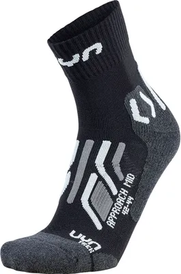 Produktbild von UYN MAN TREKKING APPROACH MID SOCKS Black/Grey 42/44