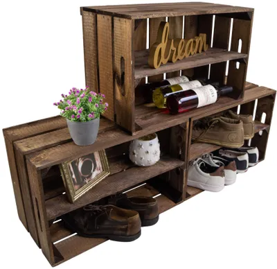 Produktbild von 3er set "Elfriede"  längs   Palisander
