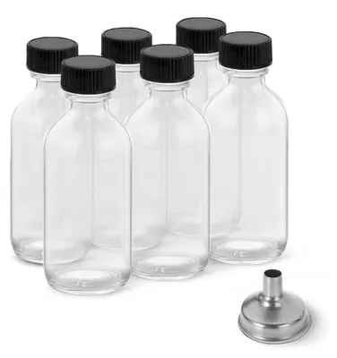 Produktbild von Set aus 6 Glasflaschen mit Deckel, 60 ml