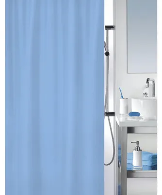 Produktbild von MSV Anti-Schimmel Duschvorhang - Anti-Bakteriell, waschbar, wasserdicht, Polyest