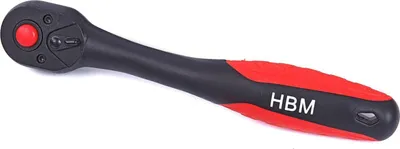 Immagine prodotto di Cricchetto reversibile professionale 3/8" ABS in acciaio Cr-V, 200 mm Hbm