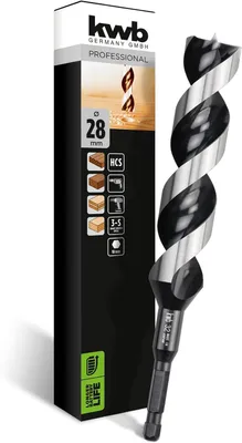 Immagine prodotto di kwb 042928 Douglas &amp; Irwin bits 28 mm Total length 235 mm 1/4 (6.3 mm) 1 pc(s)