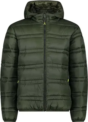 Produktbild von Cmp Man Jacket Snaps Hood Oil Green Oil Green 52