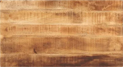 Produktbild von Tischplatte 110x50x3,8 cm Rechteckig Raues Massivholz Mango