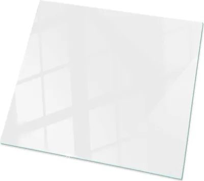 Produktbild von Farbe weiß glatt– Küchenarbeitsplatte – Glasplatte Küche – Glasarbeitsplatte – Küchenplatte Glas – Arbeitsfläche Glas – Pflegeleicht – 60x60 cm