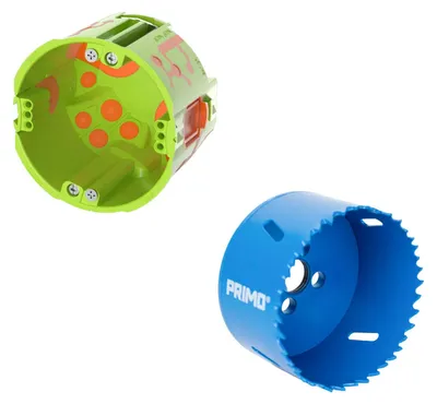 Zdjęcie produktu dla Primo P201-01-S - Qnect Hohlwanddosen-Set-1