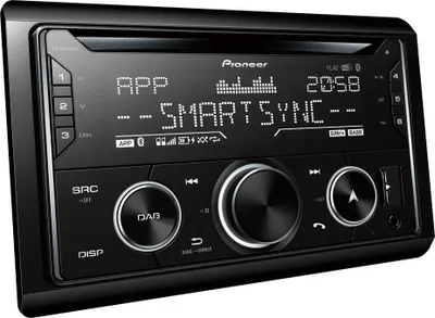 Produktbild von Pioneer FH-S820DABAN, Schwarz, 2 DIN, 200 W, 4.0 Kanäle, 50 W, Android, iOS