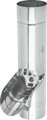 Produktbild von Zambelli Wasserablaufklappe mit Sieb Titanzink Ø 100 mm