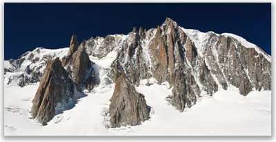 Produktbild von Glasbilder 140x70 Wandbild Druck auf Glas Gebirge Schnee Landschaft