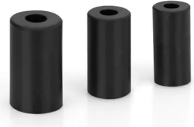 Produktbild von Lenkergewichte Paraxite Lenkerendgewichte schwarz