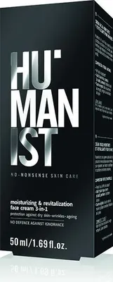 Immagine prodotto di HUMANIST Men's Care Crema viso idratante e rivitalizzante 3in1 50ml